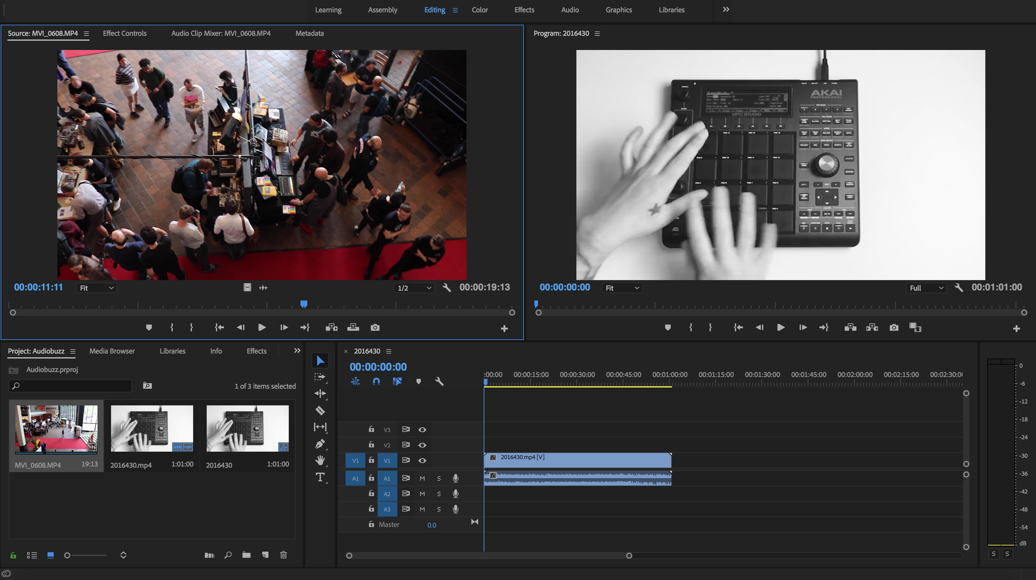 How to use Adobe Premiere Pro - Editing Layout Window